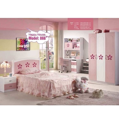 Principessa rosa di legno Kids Furniture di Disney dell'insieme di camera da letto dei bambini di Cappellini
