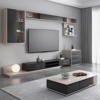 Supporto di marmo italiano 120cm di legno solido TV di Cabrini del salone