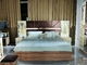 La mobilia domestica di legno solida della camera da letto ha messo il guardaroba durevole del letto del pannello del MDF