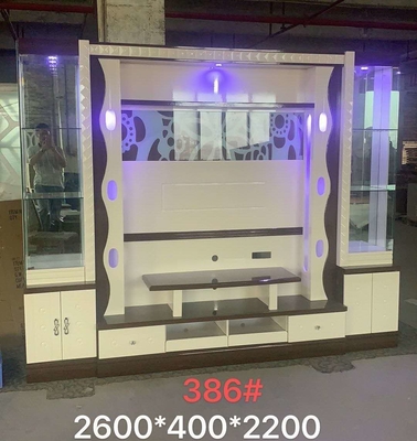 Mobile TV pop-up a parete Mobile TV pop-up nascosto armadio nero