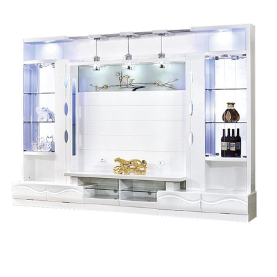 Soggiorno TV moderno Stand Bunnings Porte Bifold Scaffale MDF Consiglio Mobile TV francese