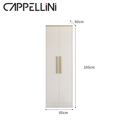 Guardaroba di stoccaggio della mobilia degli insiemi di camera da letto di Multispace con la porta a battente dello specchio