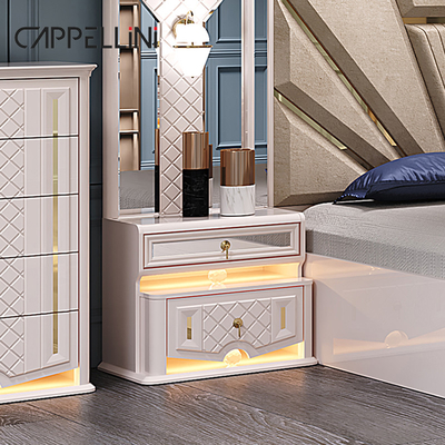 Moderno design Cornice in legno Double King Size Set letto di lusso Casa Classic Luxury Legno Mdf Set camera da letto completa Arredamento