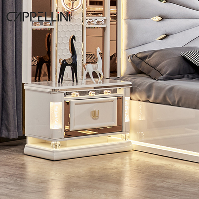 Luxury Royal Modern Wood Frame Double King Size Bed Headboard in pelle per la casa Classic Queen Arredamento in legno completo per camera da letto