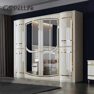Alte qualità letto reale in doppia pelle moderno Mdf telaio lusso grandezza regina casa in legno completi mobili set camera da letto