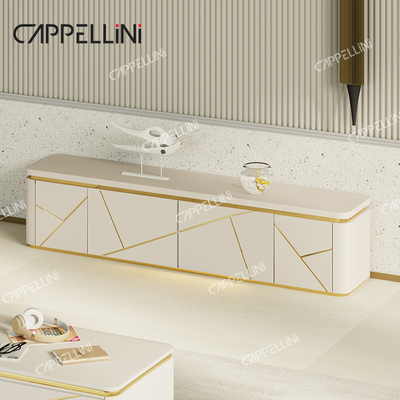 Moderno design Camera da soggiorno TV in legno Armadio di archiviazione Arredamento per la casa Arredamento in stile lussuoso Stand TV in legno MDF