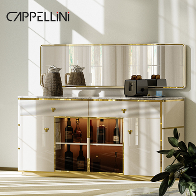 Moderno tavolo da pranzo in legno bianco 4 sedie 6 posti mobili per la casa grande lusso tavolo da pranzo in legno