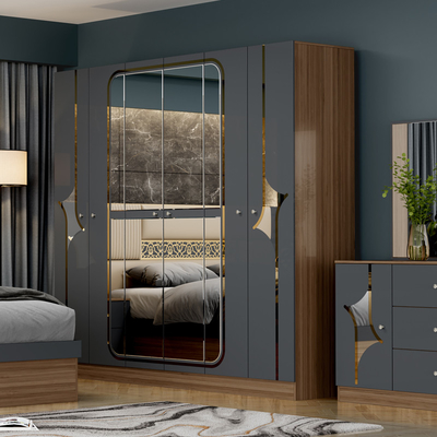 Ingrosso Prezzo Basso Turco Camera da letto matrimoniale Casa In Legno Mdf Moderno Luxury Full Size Mobile Set