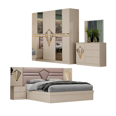 Barato Alta Qualità Camera Master In Legno Cornice Letto Doppio Set Casa Moderna Luxury Completo In Legno King Size Set Camera Da Letto Arredamento