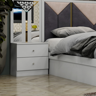Cornice in legno di alta qualità, letto matrimoniale di taglia reale, camera da letto di lusso in legno turco.