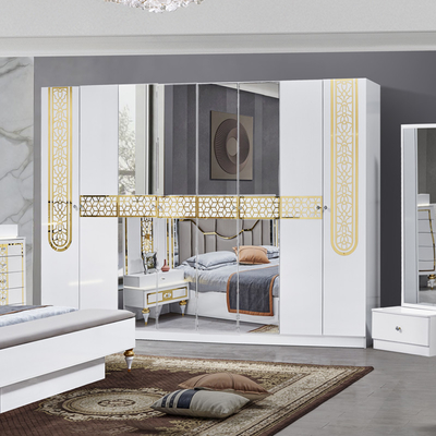 Alte qualità all'ingrosso Legno Cornice Doppio Letto Master Room King Size Legno Moderno Luxury Full Bedroom Set Arredamento