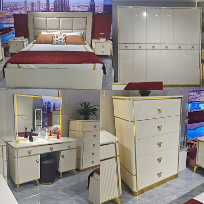 Cucina di design moderno Armadio Buffet Armadio Sala da pranzo Casa Arredamento Luxury Storage Armadio in legno con specchio