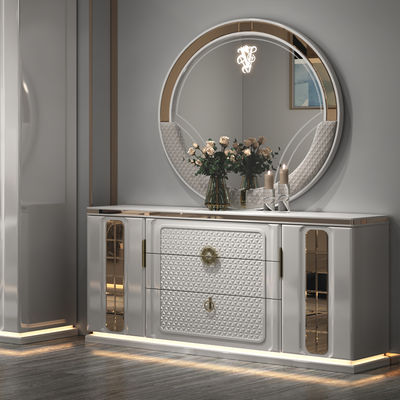 High Quality Modern Luxury Bedroom Sets Furniture Leather Double Bed Room Home Wooden Frame Full king Size Bedroom Furniture Set