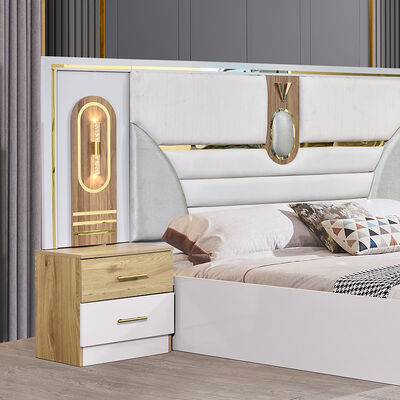 Foshan Wholesale King Size Bedroom Sets Furniture Wood Double Bed Modern Luxury Wooden Frame Full Home Bedroom Furniture Set