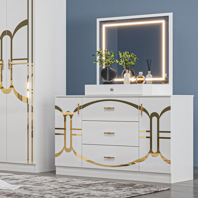 Chambre a Coucher Complet Modern Bedroom Sets king Size Bed Room Double Wooden Frame Home Full Luxury Bedroom Furniture Set