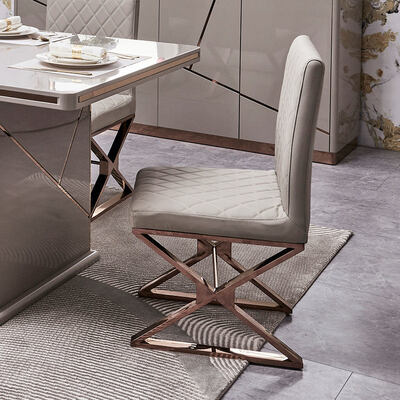 Ingrosso Completo Modern Luxury Dining Room Sets Home Mobili Storage Simple Legno 6 Sedie Tavola da pranzo e sedie Set