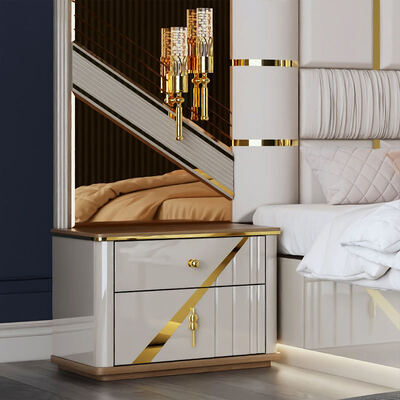 Set di camere da letto complete di lusso turche all'ingrosso, con contenitore, letto matrimoniale, struttura in legno, king size, set di mobili moderni per camera da letto