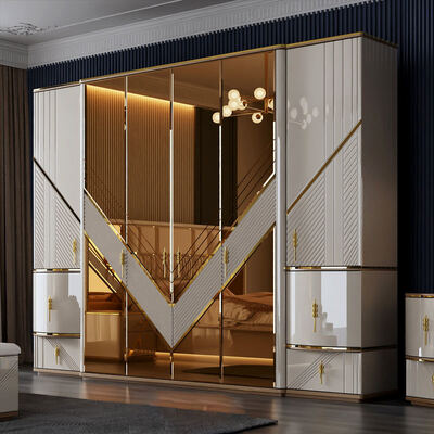 Set di camere da letto complete di lusso turche all'ingrosso, con contenitore, letto matrimoniale, struttura in legno, king size, set di mobili moderni per camera da letto