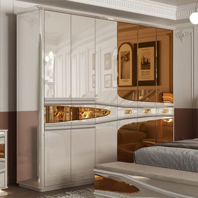 Ingrosso Moderno Completo Luxury Set Camera Da Letto In Legno Camera Da Letto Doppia Turca Royal In Legno Cornice Completa Casa Set Mobile Camera Da Letto