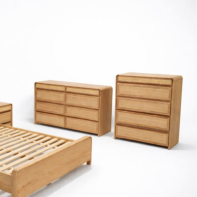 American Classic In Legno Massello Completato Set Camera Da Letto Taglia Re Letto Doppia Camera Moderna Mobile Da Letto In Legno Di Lusso