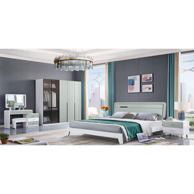 Master Suite Camera da letto Arredamento Set Struttura in legno Cozy Storage Minimalista Alta Qualità Luxury Camera da letto moderna