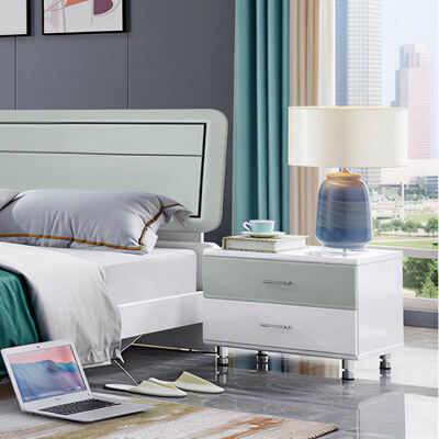 Master Suite Camera da letto Arredamento Set Struttura in legno Cozy Storage Minimalista Alta Qualità Luxury Camera da letto moderna