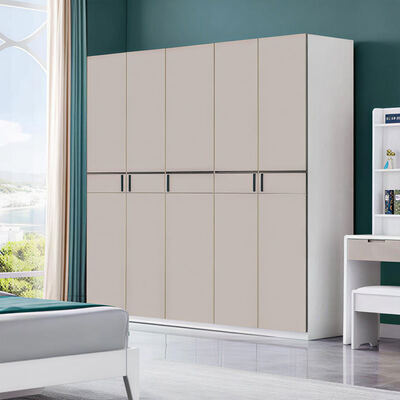 Set camera da letto in legno Storage in taglia king Minimalista accogliente Alta qualità mobili di lusso moderni camera da letto