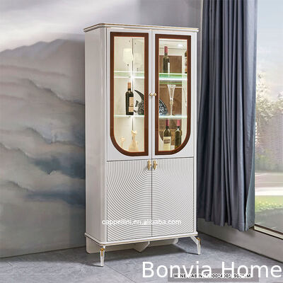 Elegante set da tavolo e sedie da pranzo di lusso 6 posti Arredamento per la casa Bianco moderno completo Grandi set da sala da pranzo in legno