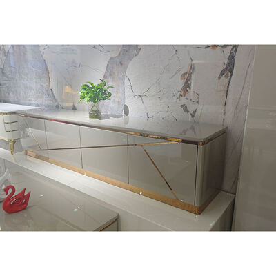 Moderno design Camera da soggiorno TV in legno Armadio di archiviazione Arredamento per la casa Arredamento in stile lussuoso Stand TV in legno MDF