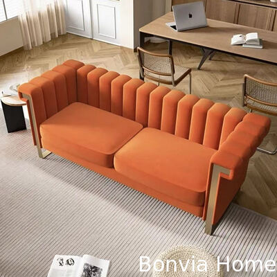 Moderno design Decorazione domestica Divano sezionale Set Arredamento Soggiorno Luxury Modular 3 2 1 Seater Divano in pelle