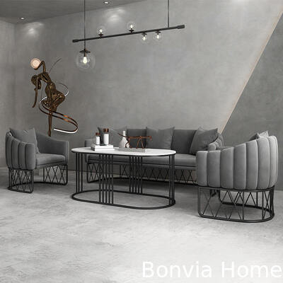 Minimalist Design Living Room Sectional Small Sofa Set Home Furniture Office Modular Luxury Modern Fabric Sofa