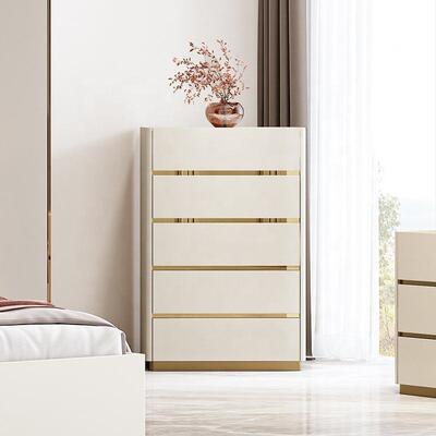 Luoghi di lusso leggeri Arredamento De Chambre Moderno Set completo camera da letto Arredamento Cornice di legno Doppio Luxury King Size Set camera da letto