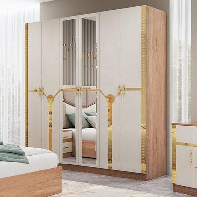 Meuble De Chambre Arredamento moderno per camera da letto Set king Size Letto In legno Casa di lusso Completo Arredamento turco Set per camera da letto