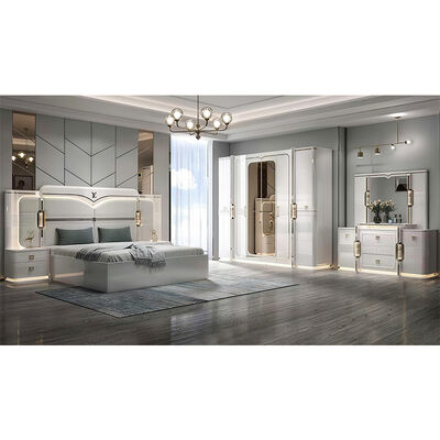 Ensembles De Chambre Divano king size Set camera da letto di lusso Casa camera da letto doppia In legno mobili da letto moderni turchi