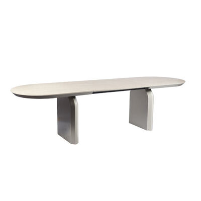 Foshan Ingrosso Legno di lusso Tavolo da pranzo estensibile regolabile trasformabile Arredamento per la sala da pranzo Casa Tavolo da pranzo pieghevole