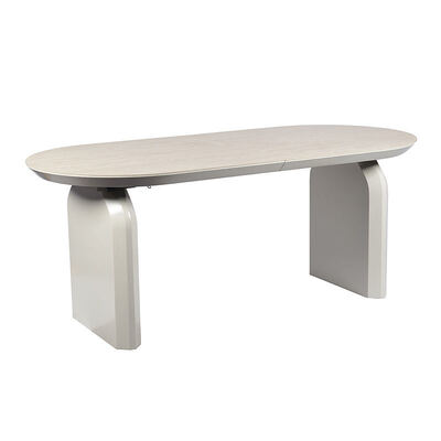 Foshan Ingrosso Legno di lusso Tavolo da pranzo estensibile regolabile trasformabile Arredamento per la sala da pranzo Casa Tavolo da pranzo pieghevole