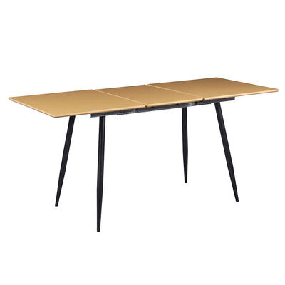 Barato Ingrosso Minimalista Tavolo da pranzo pieghevole Arredamento da pranzo Arredamento per la casa Cucina Moderna tavola da pranzo estensibile in legno