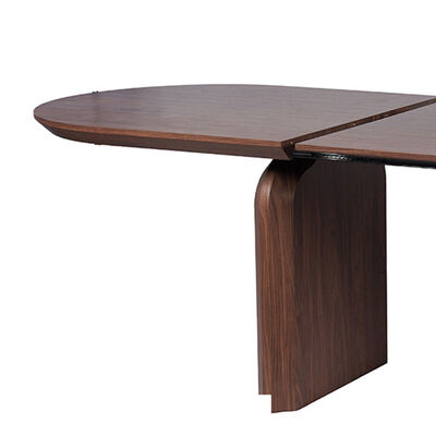 Moderno piatto in legno tavolo da pranzo espandibile mobili da pranzo arredamento nordico casa ristorante lusso tavolo da pranzo espandibile set