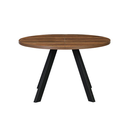 Ingrosso Tavolo da pranzo estensibile in legno moderno Mobili da pranzo pieghevoli Ronda semplice Tavolo da pranzo regolabile estensibile