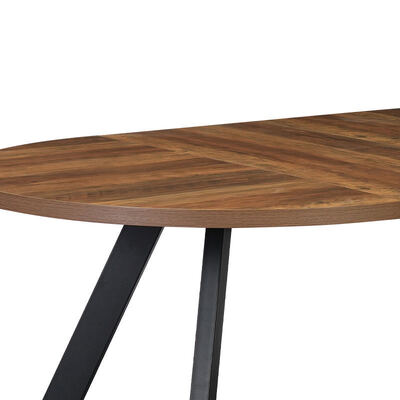 Ingrosso Tavolo da pranzo estensibile in legno moderno Mobili da pranzo pieghevoli Ronda semplice Tavolo da pranzo regolabile estensibile