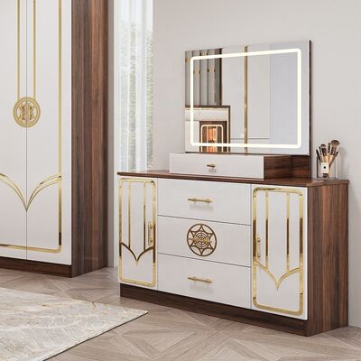 Cina all'ingrosso barati mobili turchi per camera da letto Set di telaio in legno letto di lusso king size letto doppio completo moderno set di camera da letto di lusso
