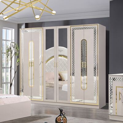 Chambre a Coucher Complet Lit Deux Places Set camera da letto King Size Camera da letto Suite Cornice di legno Moderno Luxury Set mobili camera da letto