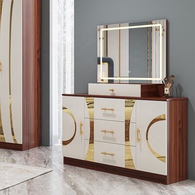 Set di mobili economici all'ingrosso per camera da letto turca con struttura in legno letto king size suite per camera da letto moderna di lusso per la casa