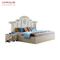 Re bianco Bedroom Set di anti di camera da letto degli insiemi stile europeo sporco della mobilia