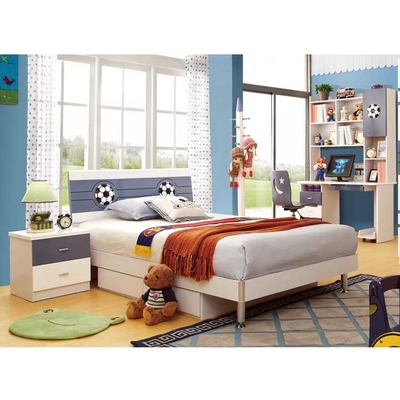 MDF amichevole bianco della mobilia della camera da letto dei bambini di Cabrini Eco
