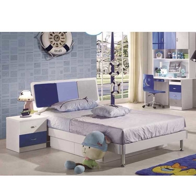 Bambini di legno solidi della mobilia della camera da letto dei ragazzi i singoli inseriscono gli insiemi 1.28m Cabrini