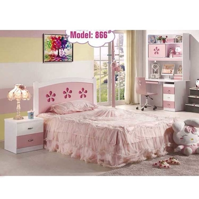 Principessa rosa di legno Kids Furniture di Disney dell'insieme di camera da letto dei bambini di Cabrini