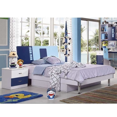 ODM dell'OEM elegante della mobilia dei bambini dei blu navy della camera da letto dei bambini del MDF del profilo