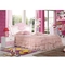 Vernice brillante di Mickey Mouse Children Bedroom Sets del pannello di legno rosa alta