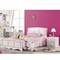 ODM di legno solido di rosa della mobilia della camera da letto delle ragazze del MDF di 5mm